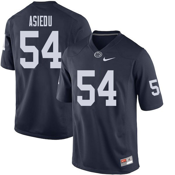Men #54 Nana Asiedu Penn State Nittany Lions College Football Jerseys Sale-Navy